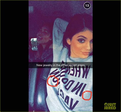 kylie jenner pierced nipples|Kylie Jenner Confirms Nipple Piercings With Snapchat。